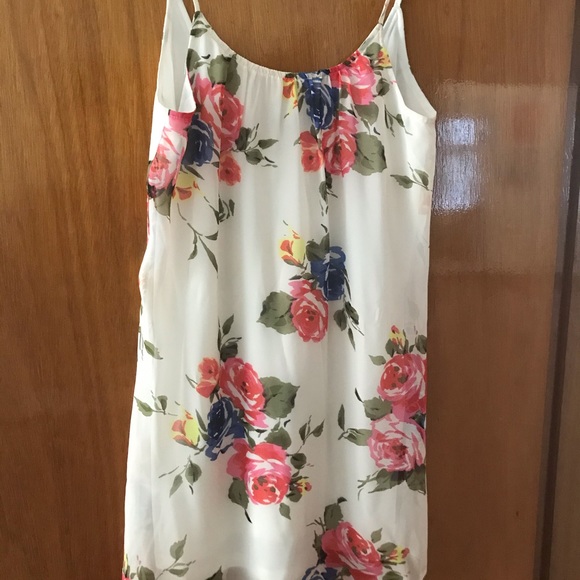 NWT white floral poetry dress - Picture 1 of 3